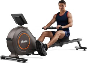 Quiet, Strong Rowing Machine for Home Use